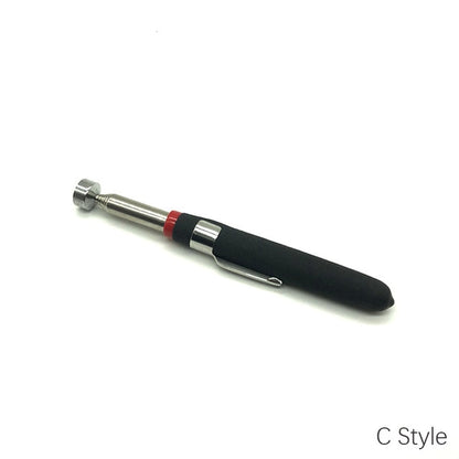 Mini portable telescopic magnetic suction rod portable tool