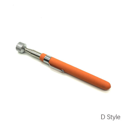 Mini portable telescopic magnetic suction rod portable tool