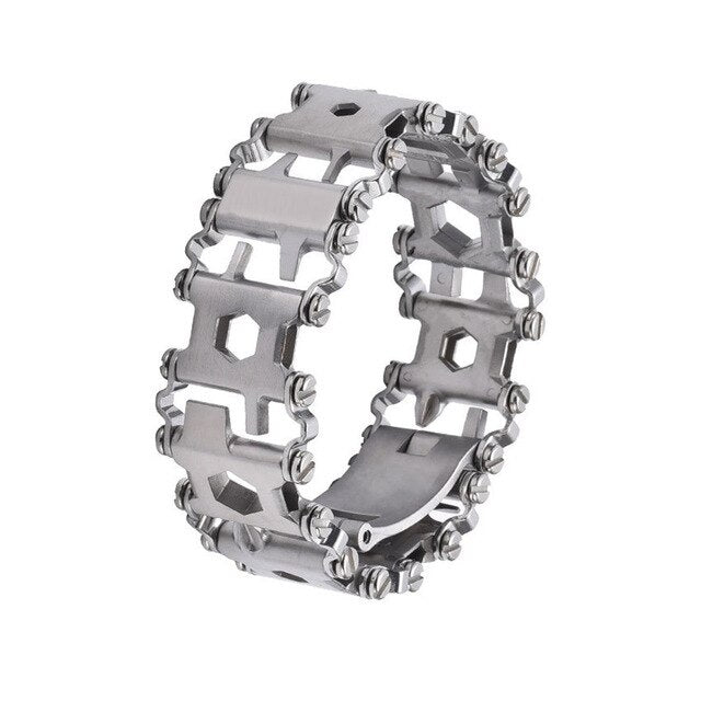 29 In 1 Multi-function Tool Bracelet Strap Stainless Steel